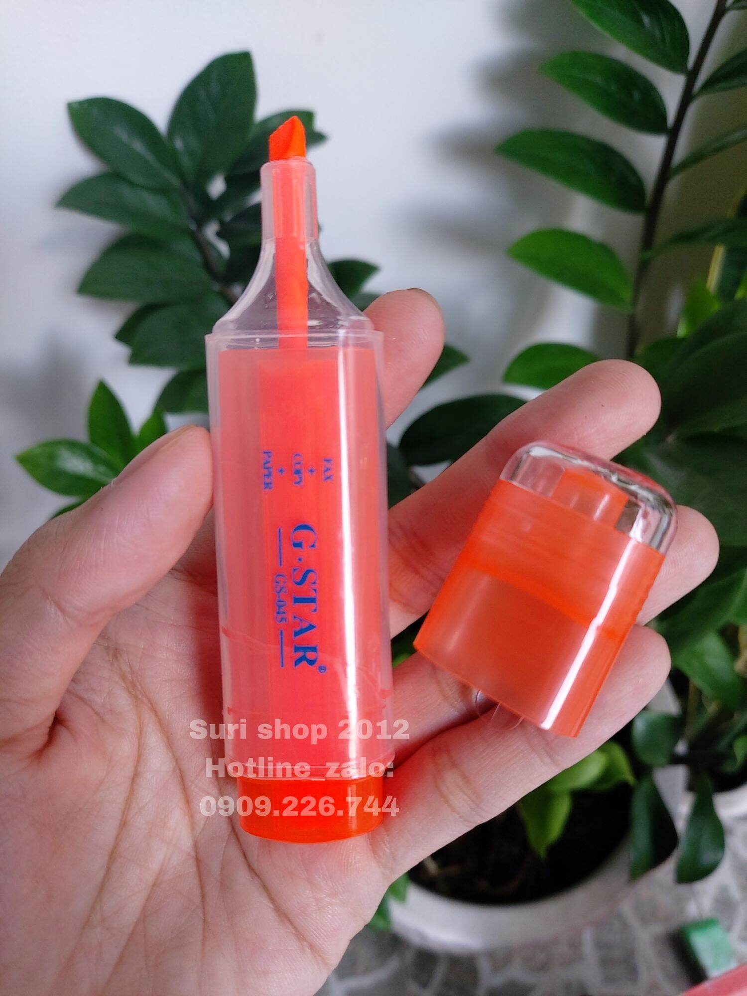 Bút dạ quang hightlight Gstar 045 ( vàng, hồng , xanh lá , cam )