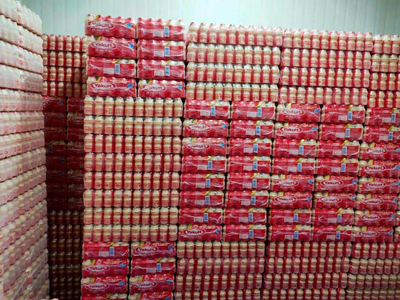 Sữa yakult 5 vĩ 120k 25 chai