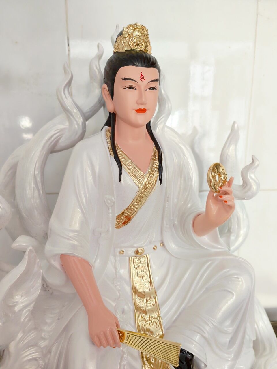 Tượng Hồ Ly Tiên Nam cao 40cm