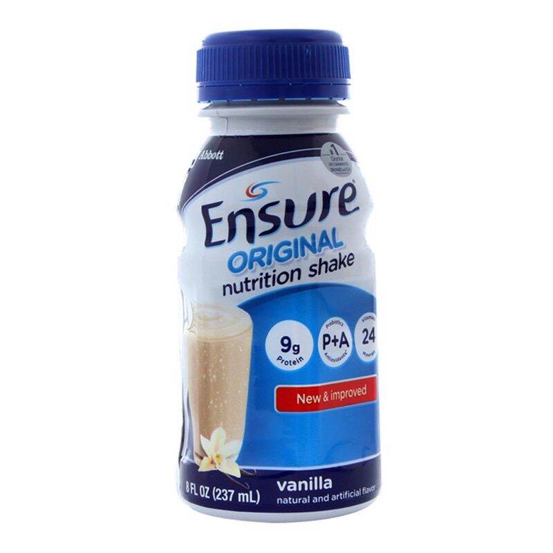 [Date 08/2024] Lốc 6 chai sữa Ensure Vani 237ml/chai