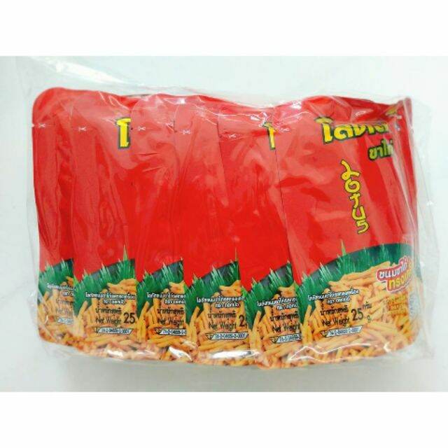 Lốc bánh que đỏ Biscuit cọng thái ( 13 gói × 20g )