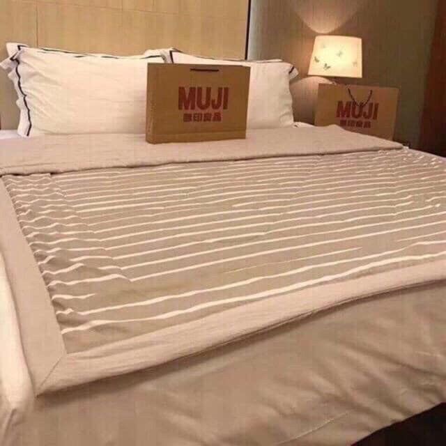 Chăn Muji Xuất Nhật Chăn Đũi Mềm
