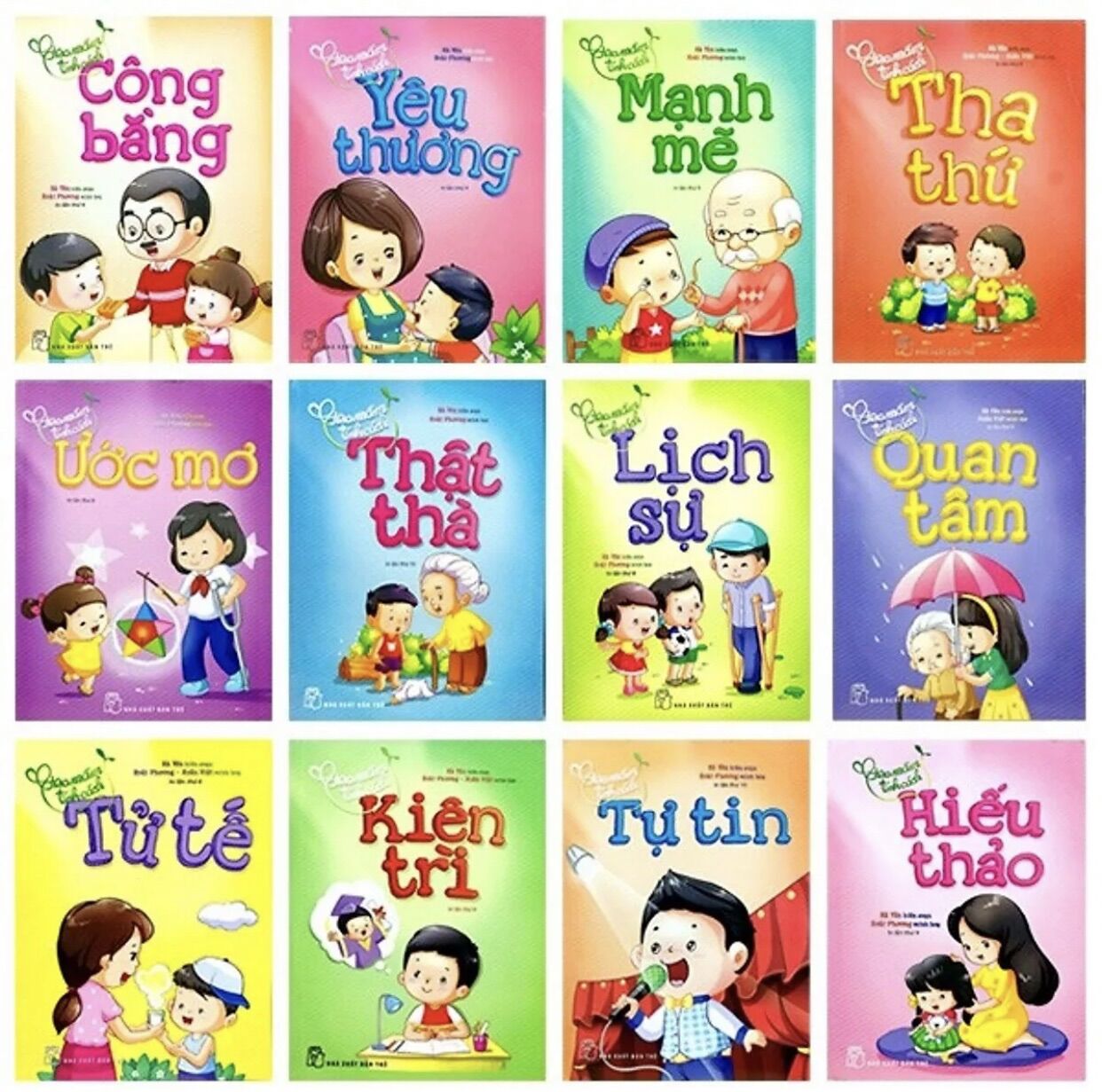 Sách nxb trẻ - combo gieo mầm tính cách