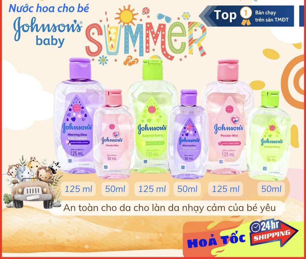 Johnson's Baby Perfume (Many Scents)