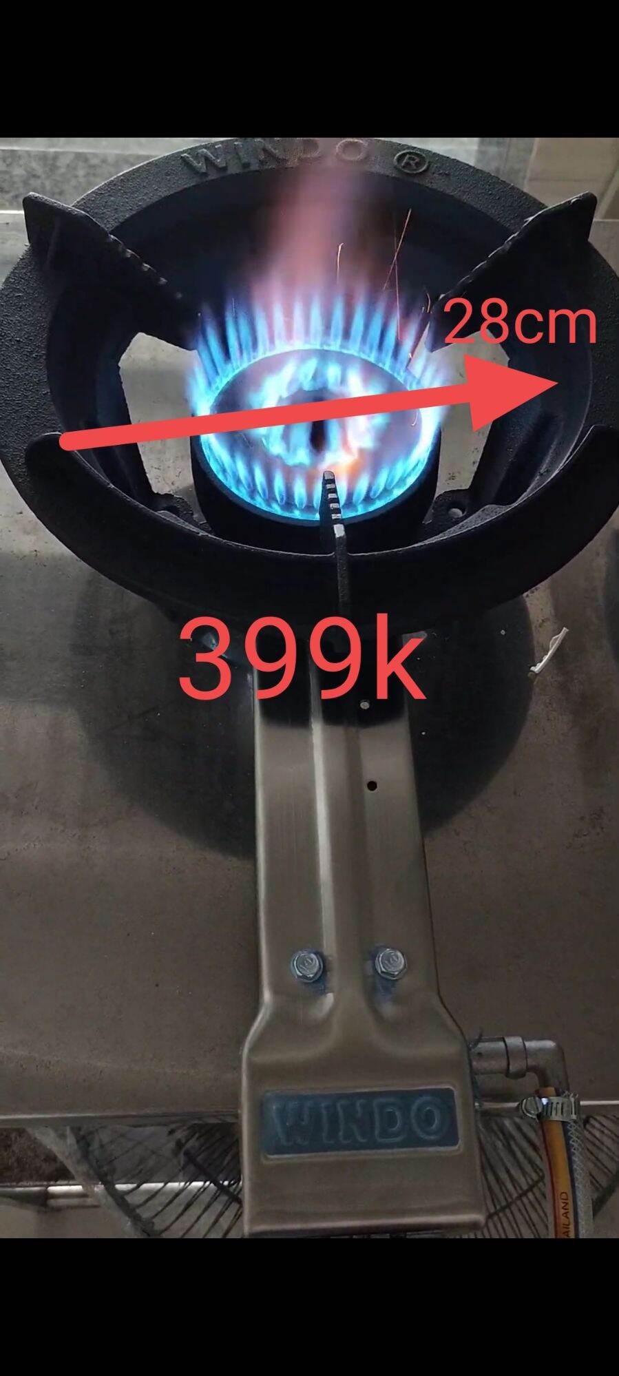 Bếp Gas Lửa Khè Công Nghiệp