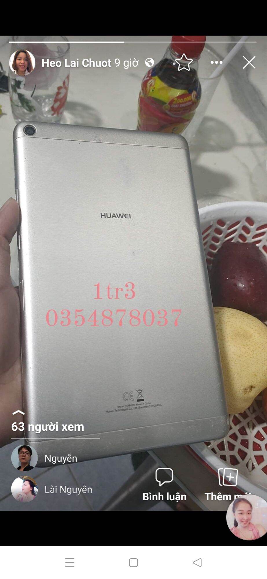 Máy tính bảng Huawei T3 8 inch