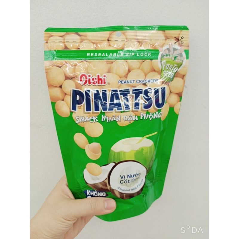 bánh đậu phộng da cá oShi siêu ngon bùng vị