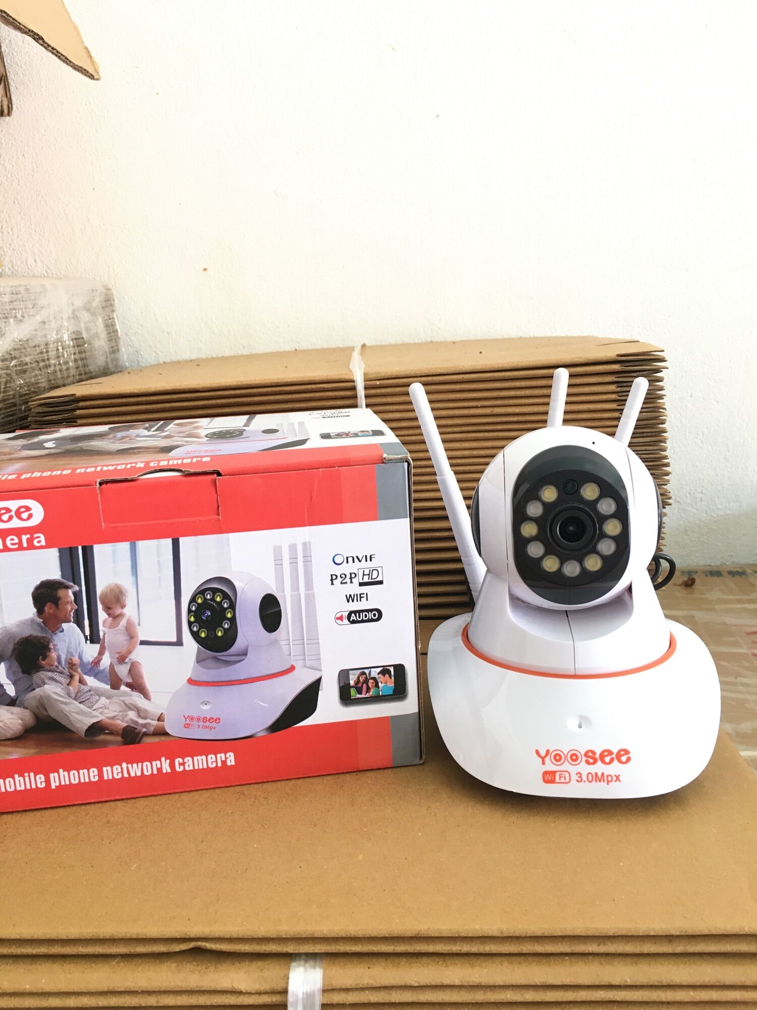 Camera Yoosee Ban đêm có màu camera 3 râu 1080 FULL HD