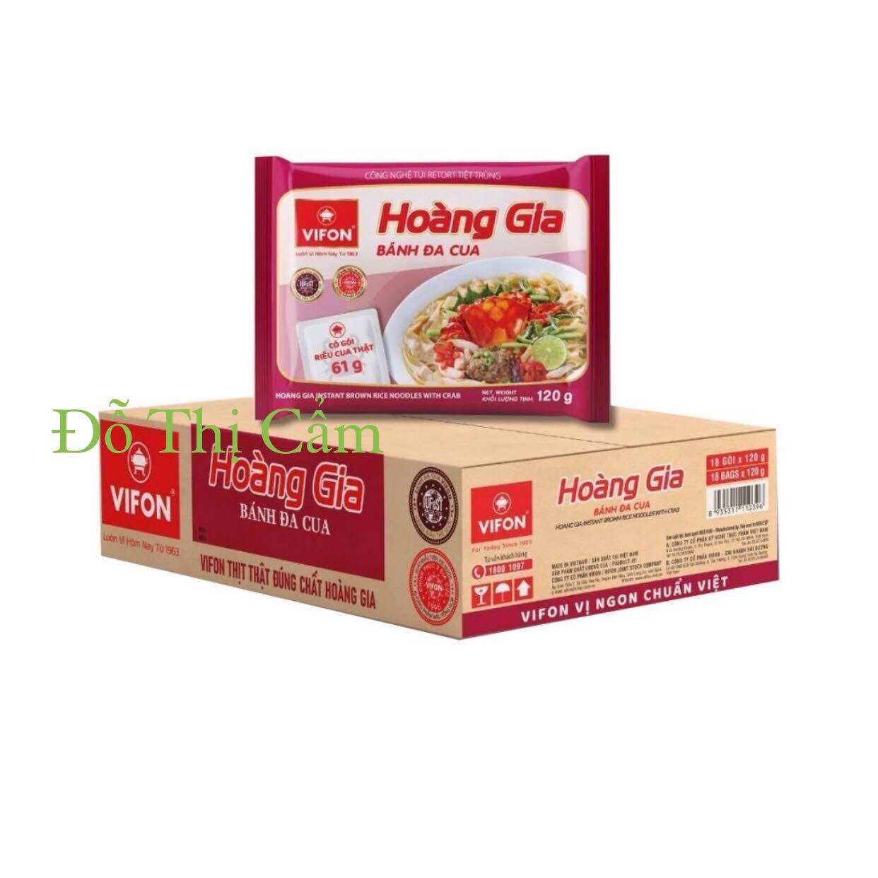 Bánh đa cua hoàng gia