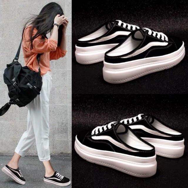 Giầy sục dáng thể thao cao 6cm