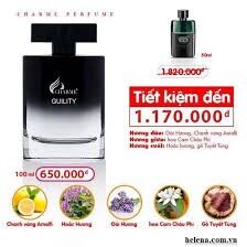 [HCM]nước hoa nam gu lity 100 ml mẫu mới