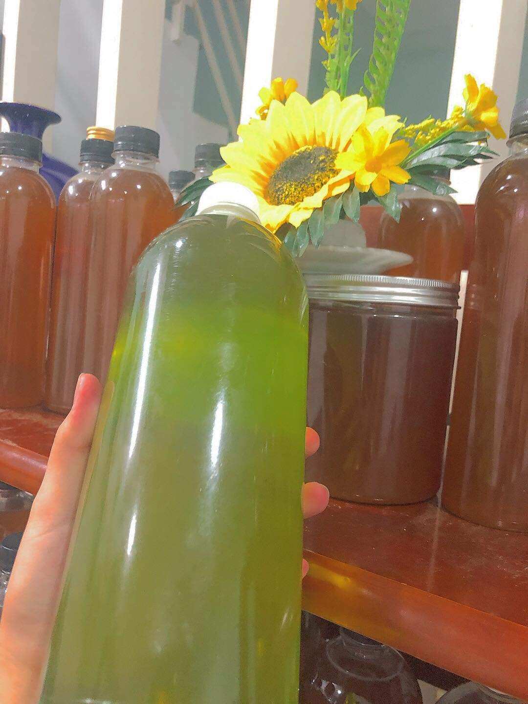 Mật ong hoa bạc hà nguyên chất 100%