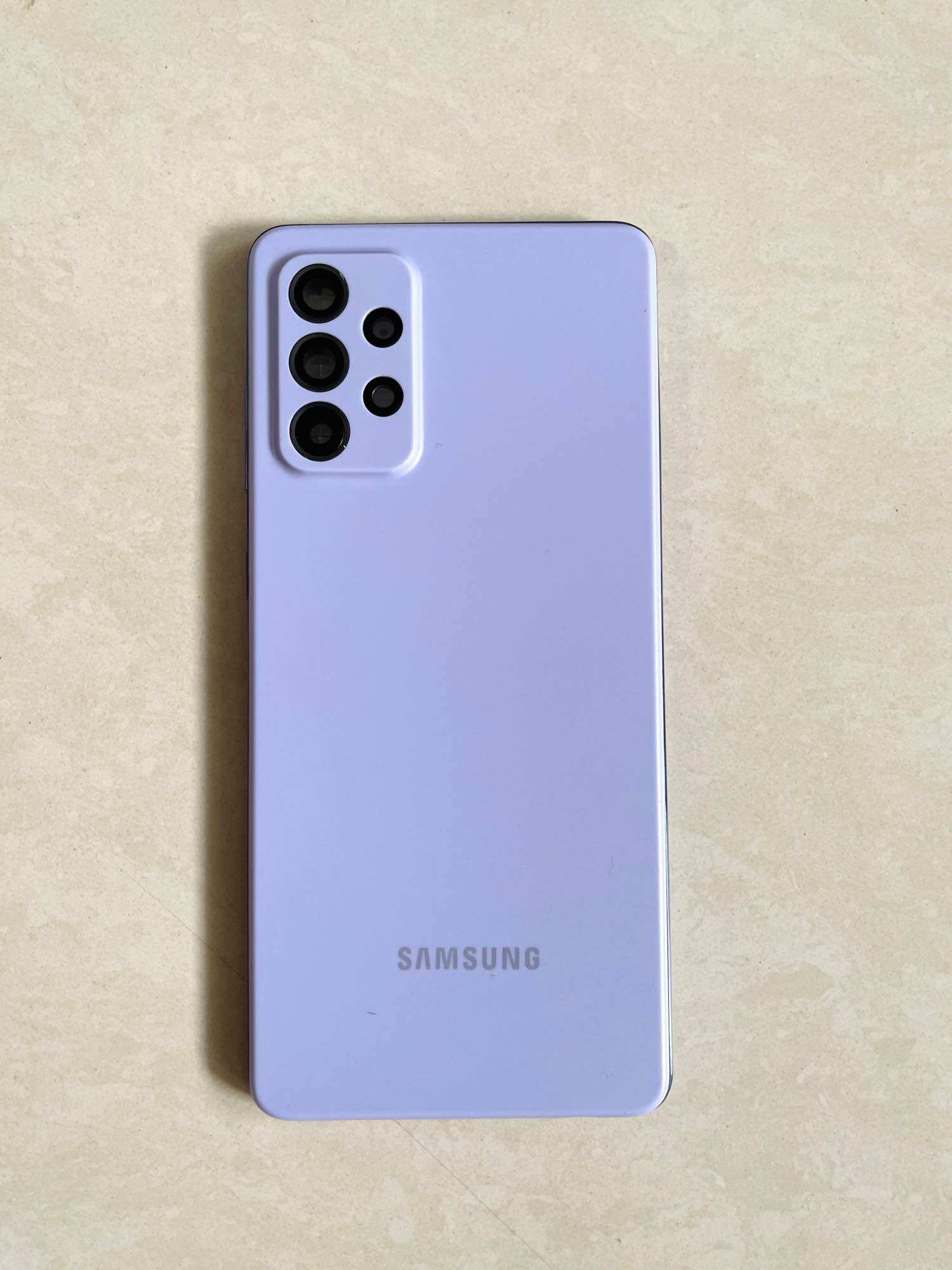 Vỏ bộ Samsung A72 kèm kính camera + khay sim