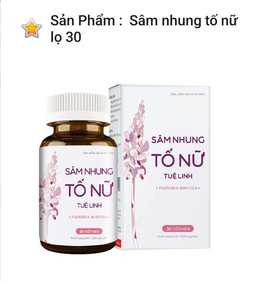 Sâm nhung tố nữ tuệ linh date 2026 chính hãng
