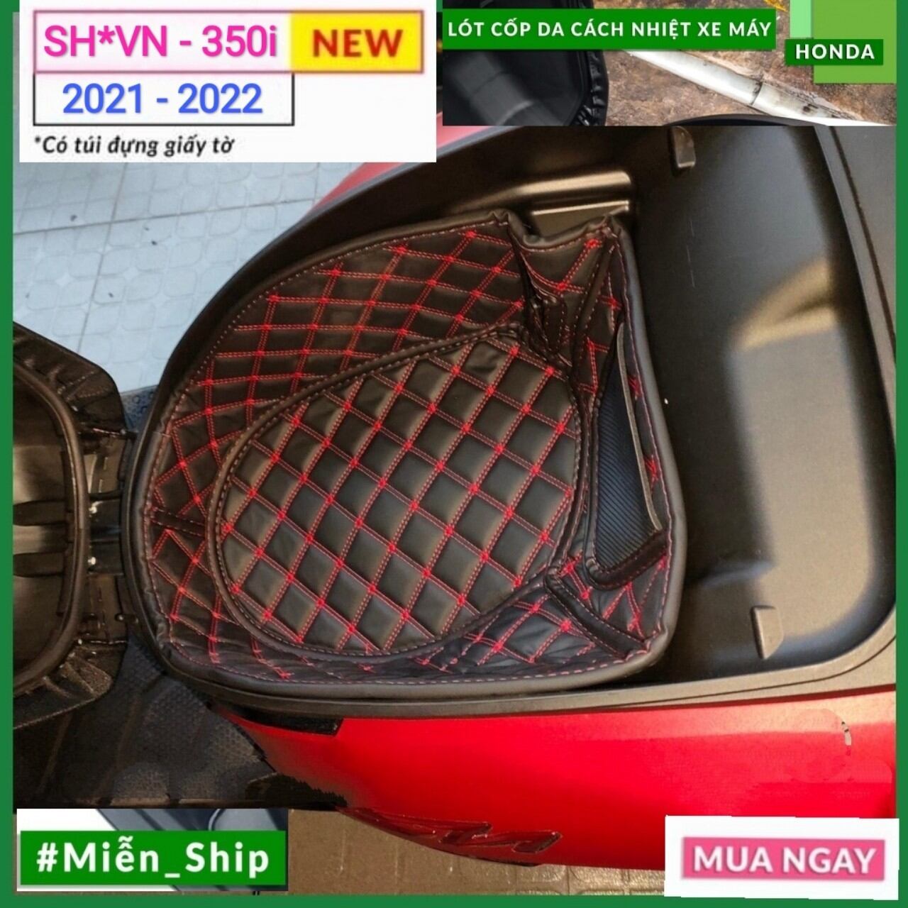Đệm cốp xe máy sh*vn 350i - new
