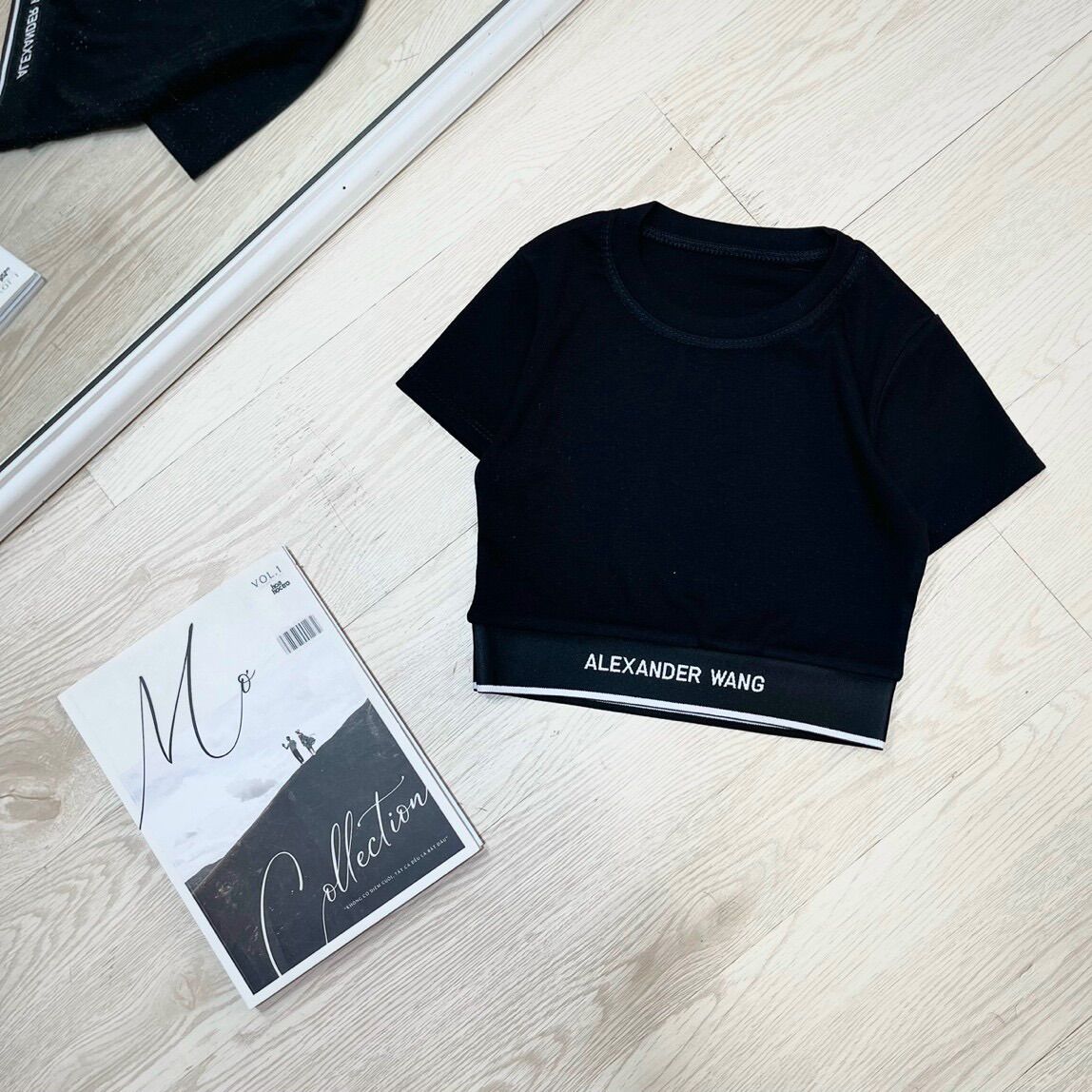 Áo croptop bo eo alexx xinh xịn