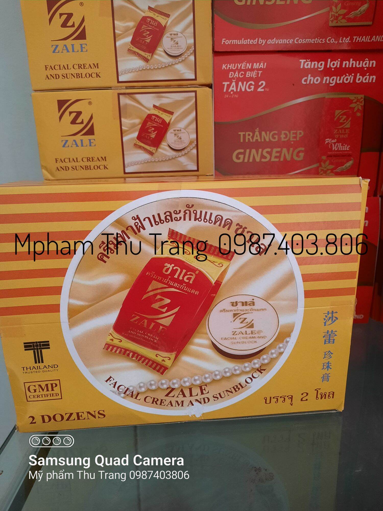 Lố 12h kem zale thái lan chính hãng