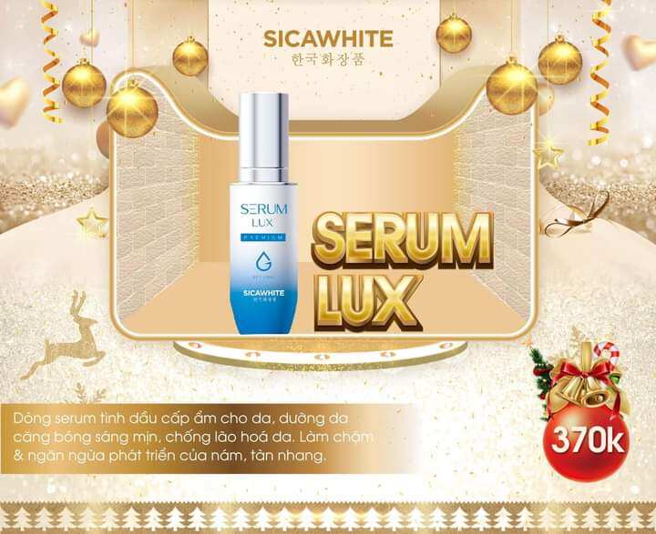 Serum Dưỡng TRẮNG DA hỗ trợ điều trị Nám