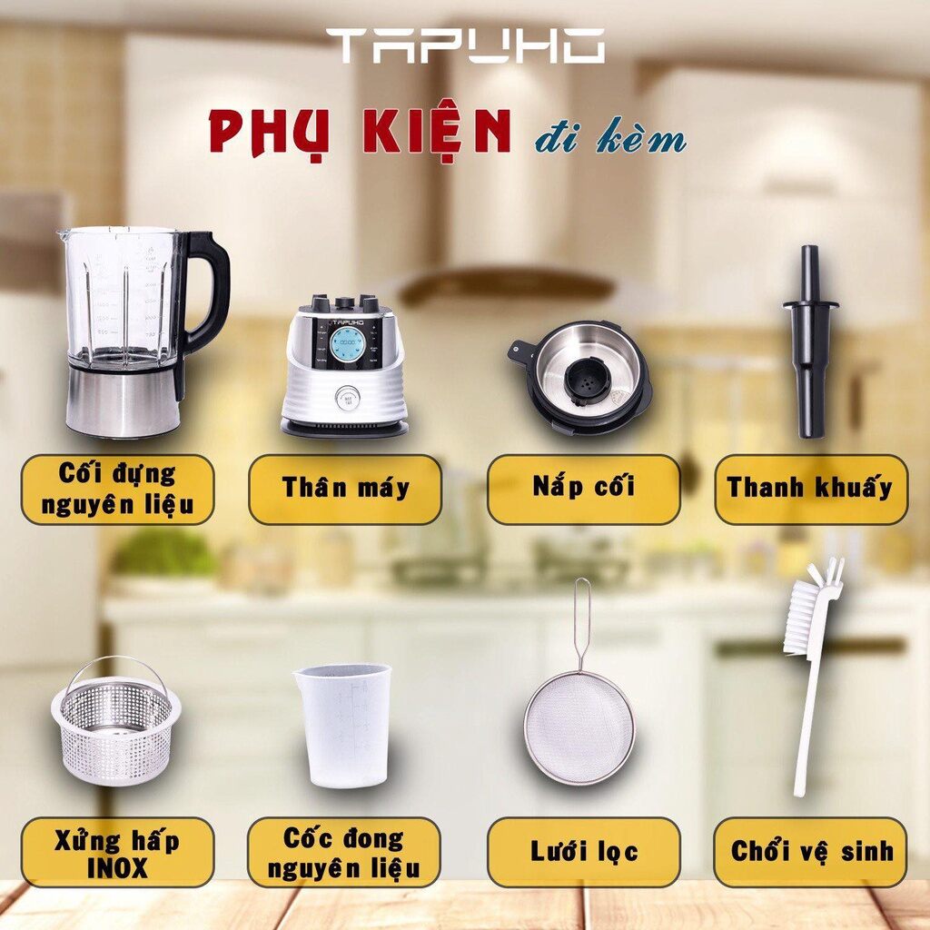 Máy làm sữa hạt đa năng Tapuho T01