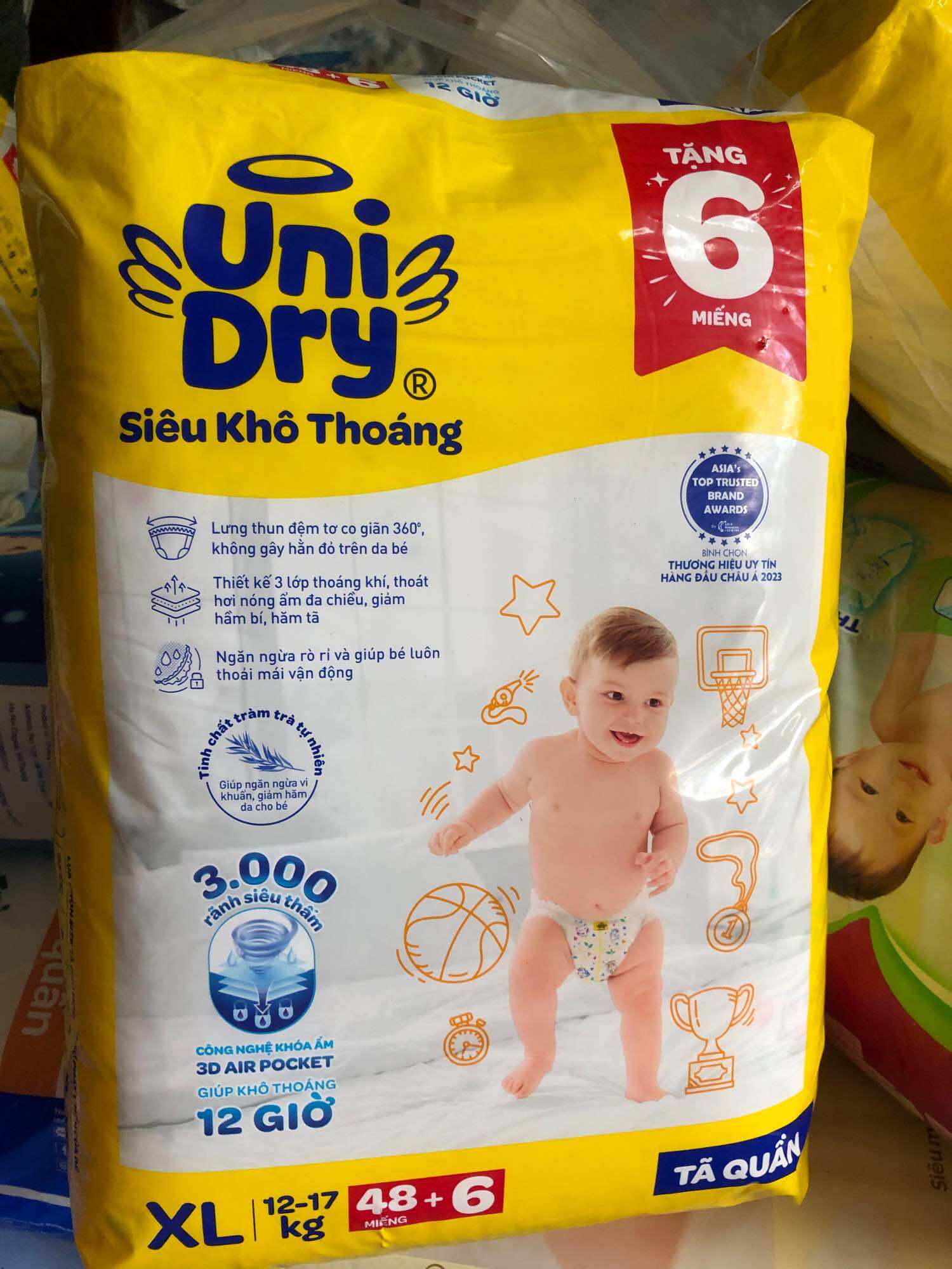 Tã quần unidry size Xl48