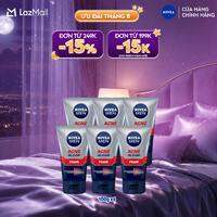 Bộ 6 Sữa Rửa Mặt NIVEA MEN (100g)