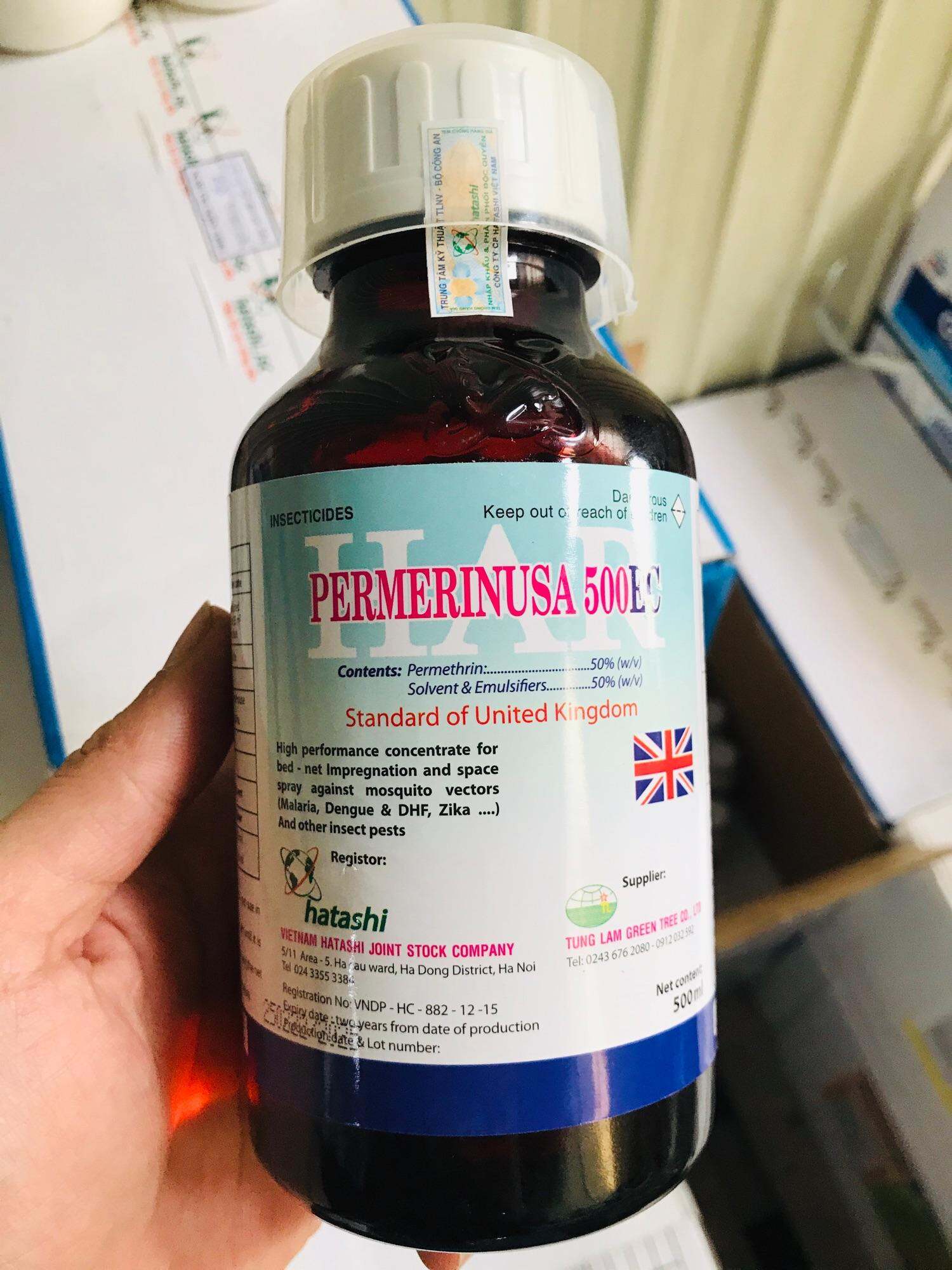 Thuốc diệt muỗi y tế Har Permethrin 500ec diệt muỗi kiến gián hiệu quả tiêu chuẩn Anh Quốc