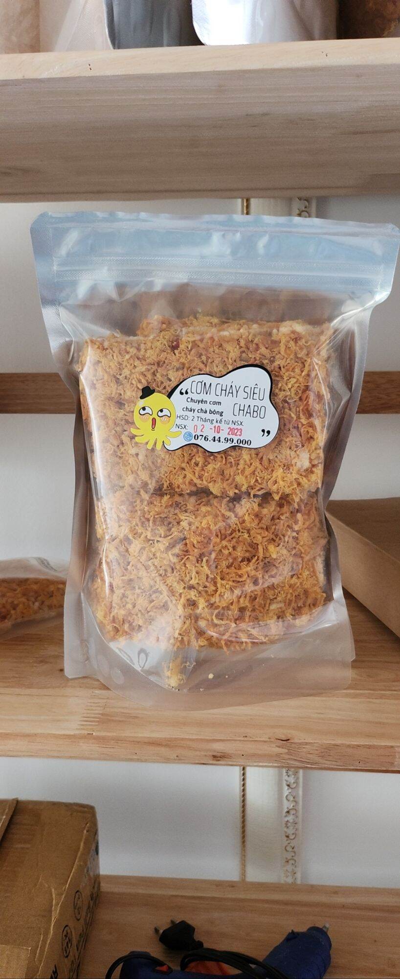 (HỎA TỐC HCM) CƠM CHÁY CHÀ BÔNG NHÀ LÀM