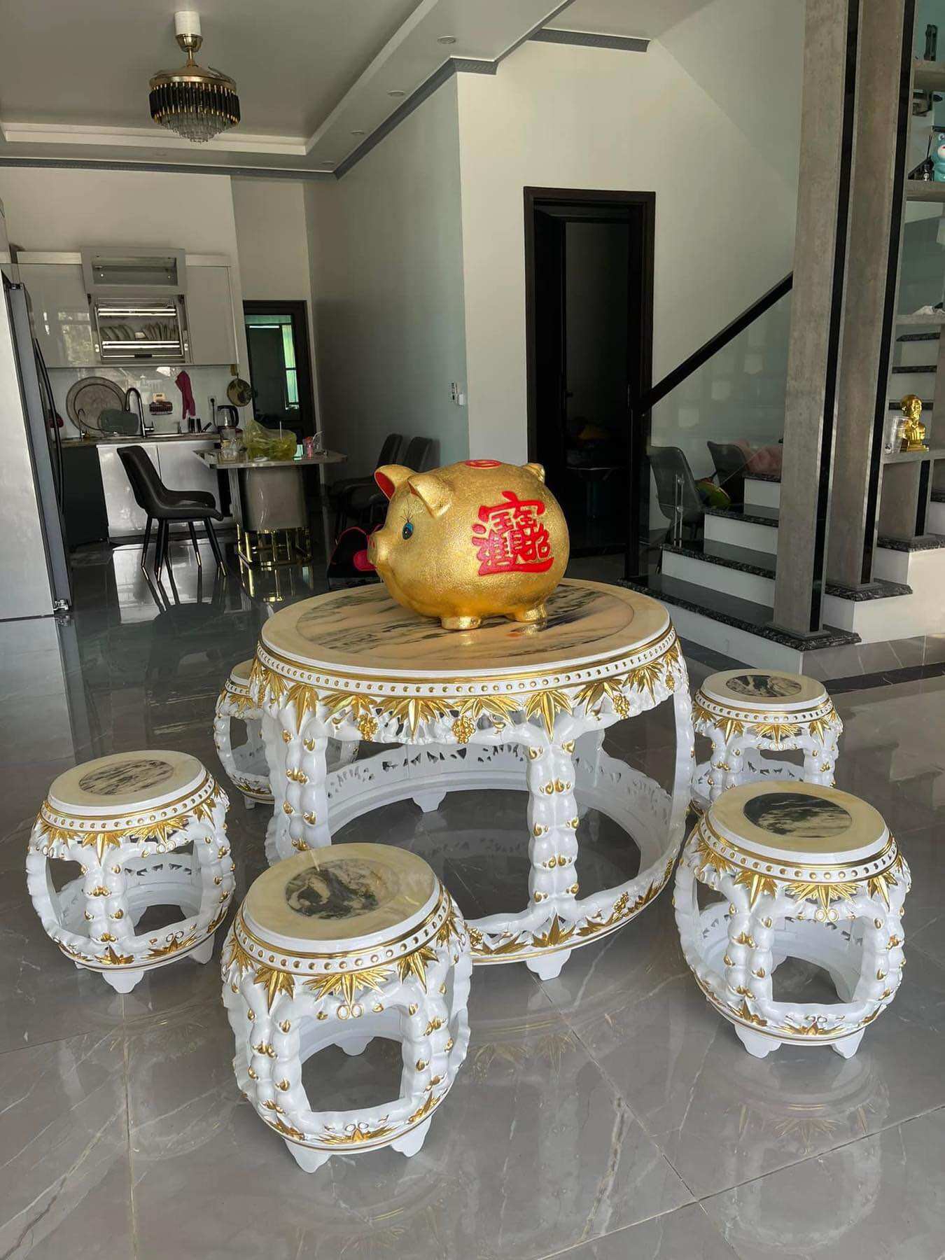 COMBO DÁT VÀNG 24k ĐÀI LOAN CHO GỖ ĐỒNG SỨ SIÊU BÓNG