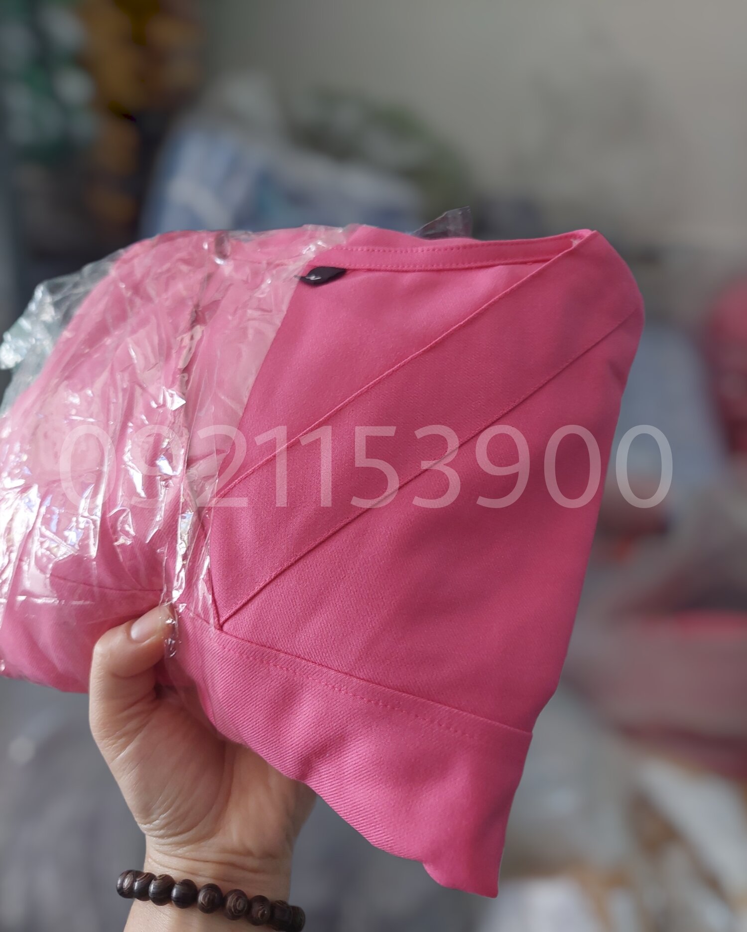 Đồng phục spa màu hồng sen