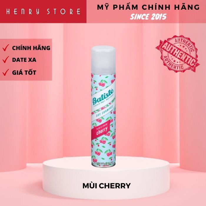 Dầu Gội Khô Dry Shampoo Batiste 200ML