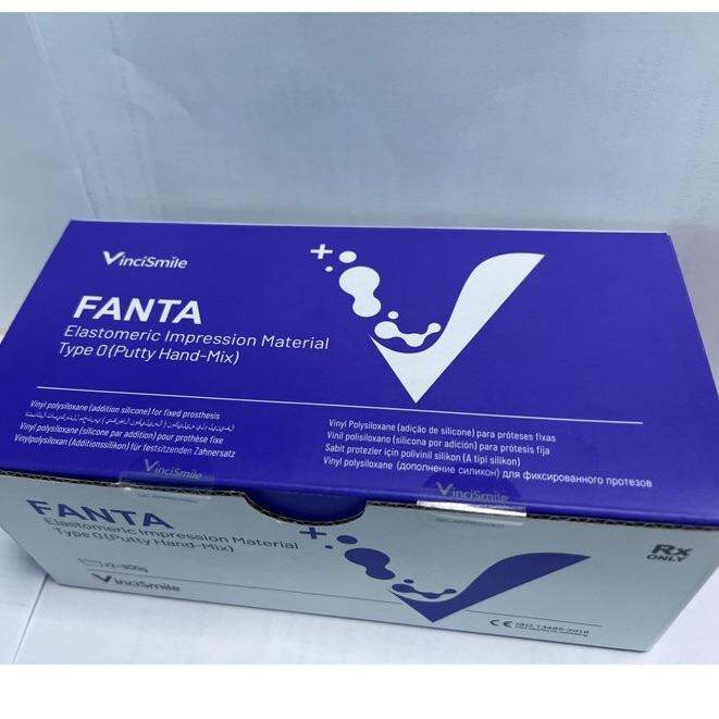 Cao su đặc lấy dấu nha khoa Fanta (400g:400g)
