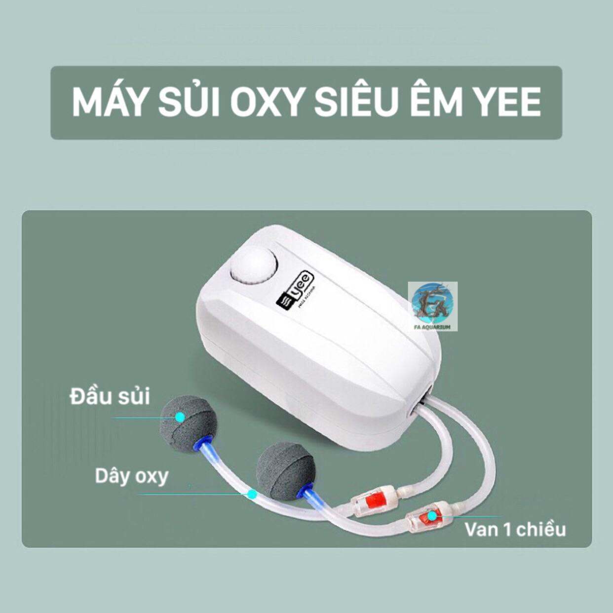 Máy sủi oxy siêu êm Yee
