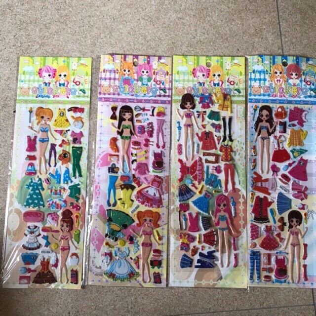 Sticker Dán thời trang