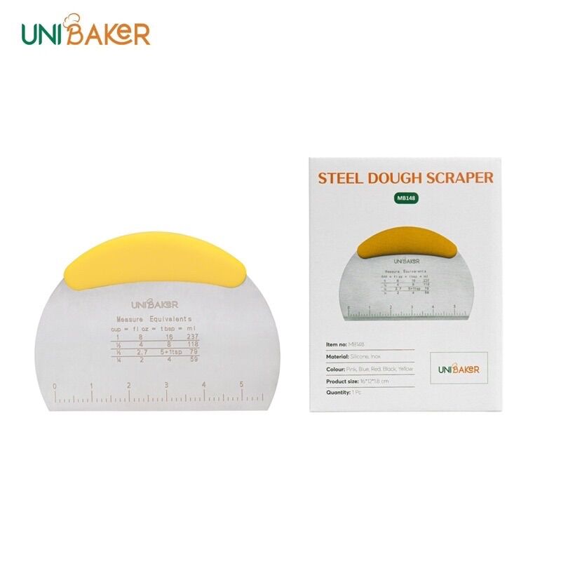 Dao cắt bột Inox hãng Unibaker
