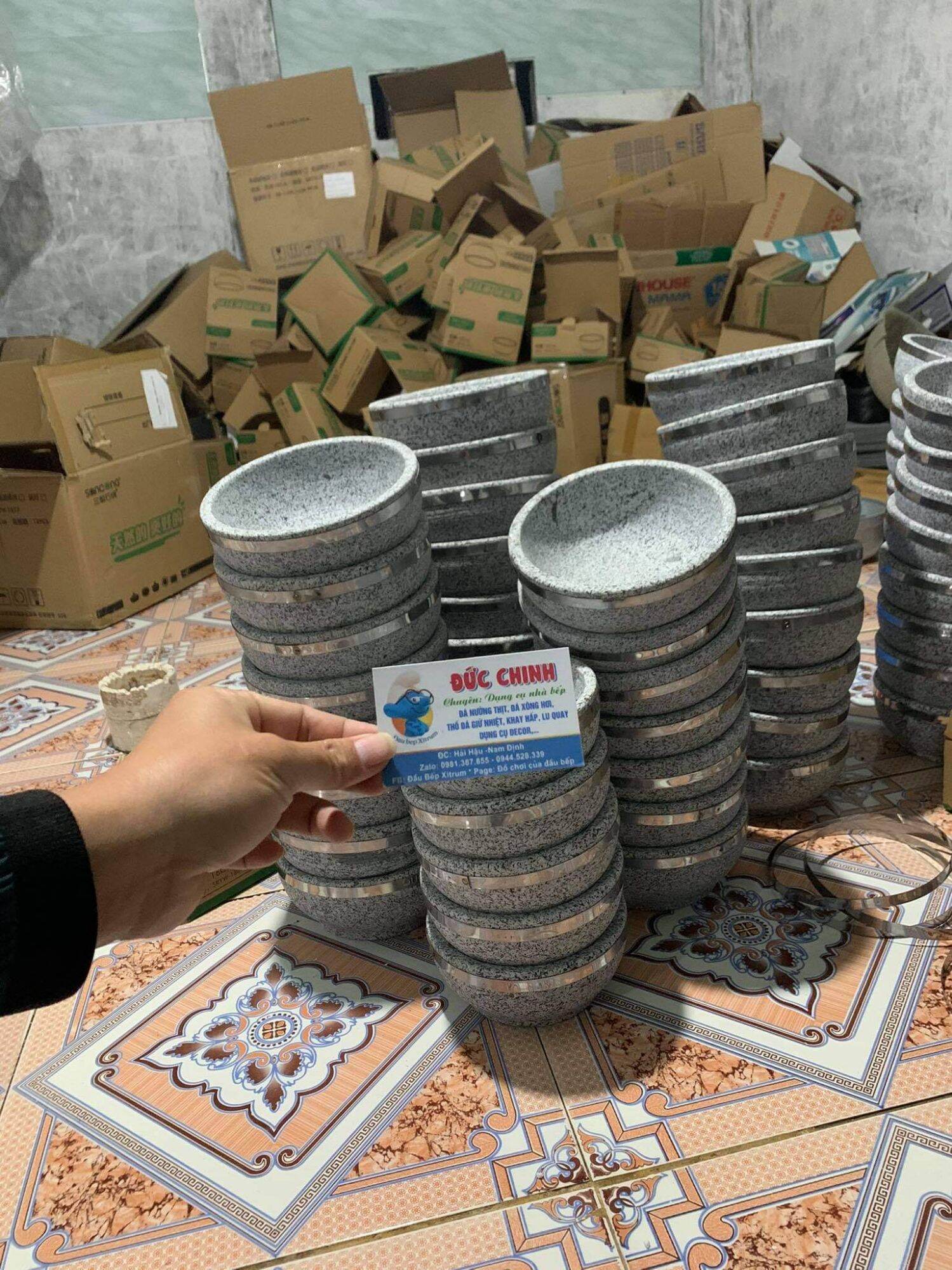 bát đá thố đá tô đá hàng quốc size 18