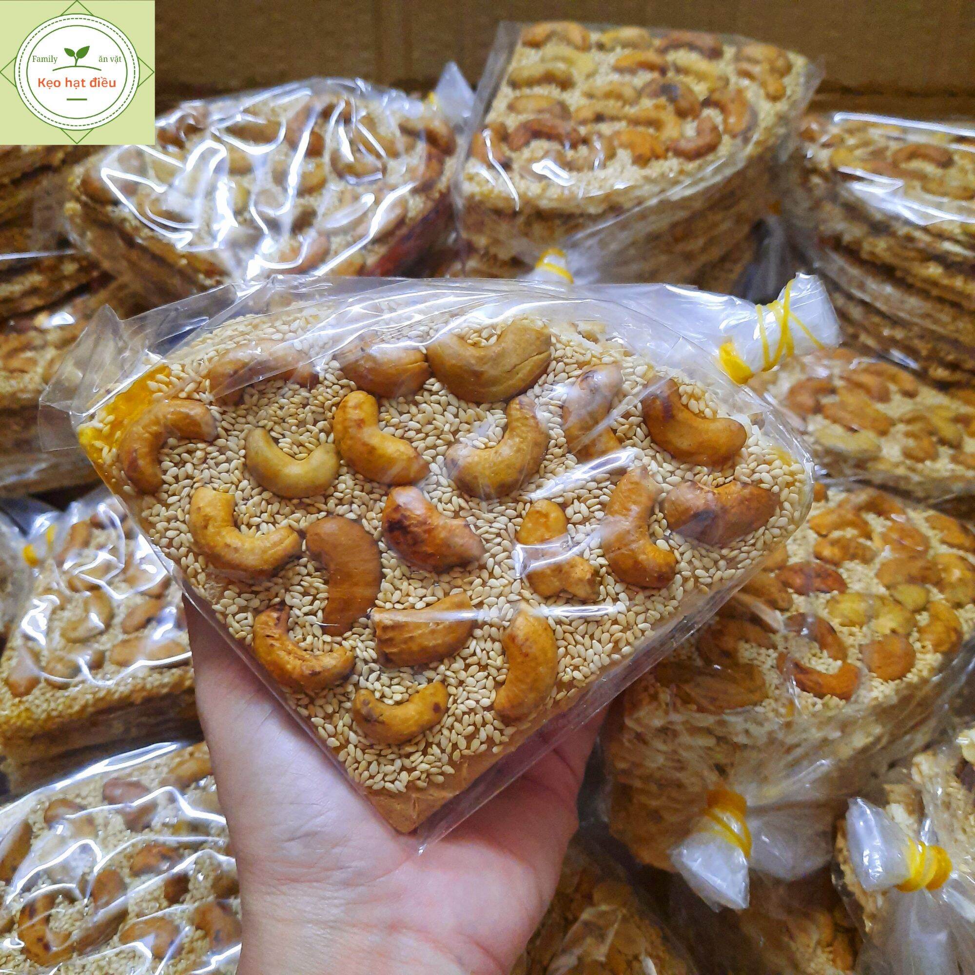KẸO HẠT ĐIỀU CÁNH QUẠT (thơm giòn) - 1bịch / 4cái