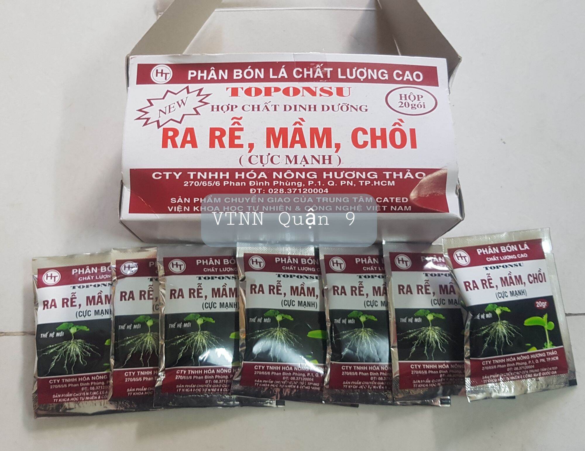 Phân ra rễ mầm chồi toponsu 20gr