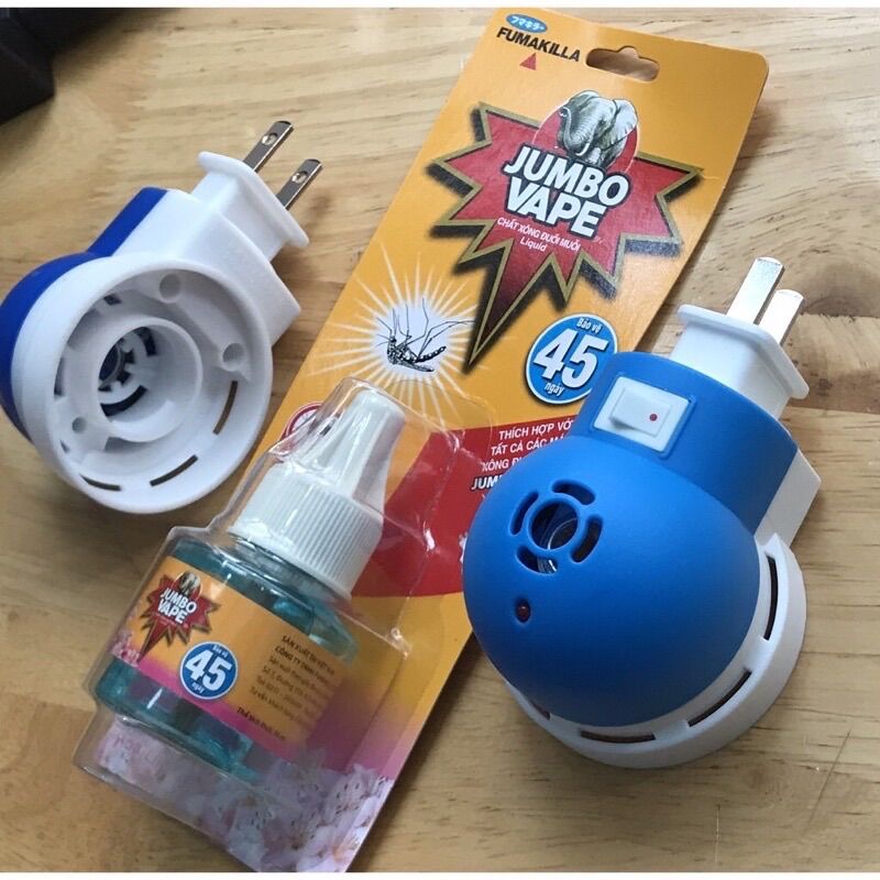 Bộ máy xông đuổi muỗi Jumbo Vape