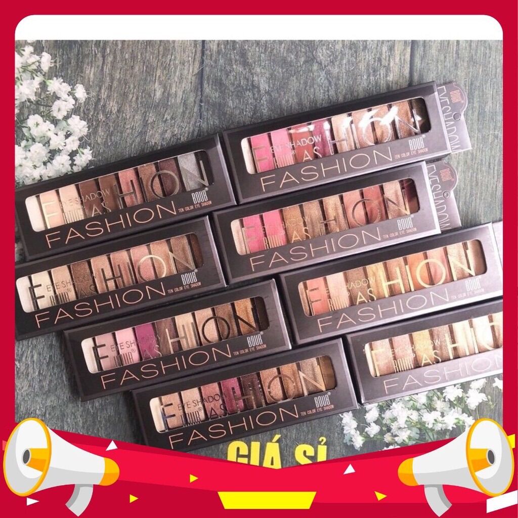 Phấn Mắt Fashion Eye Shadow 10 ô #07