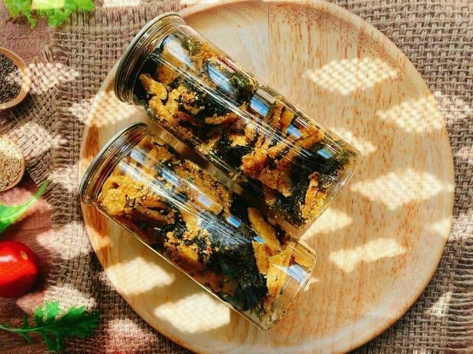 Cơm cháy lắc rong biển