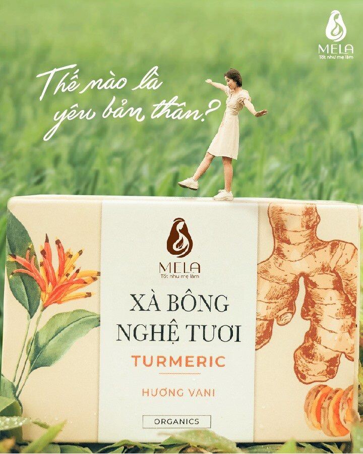 Xà Bông Tắm Nghệ Tươi