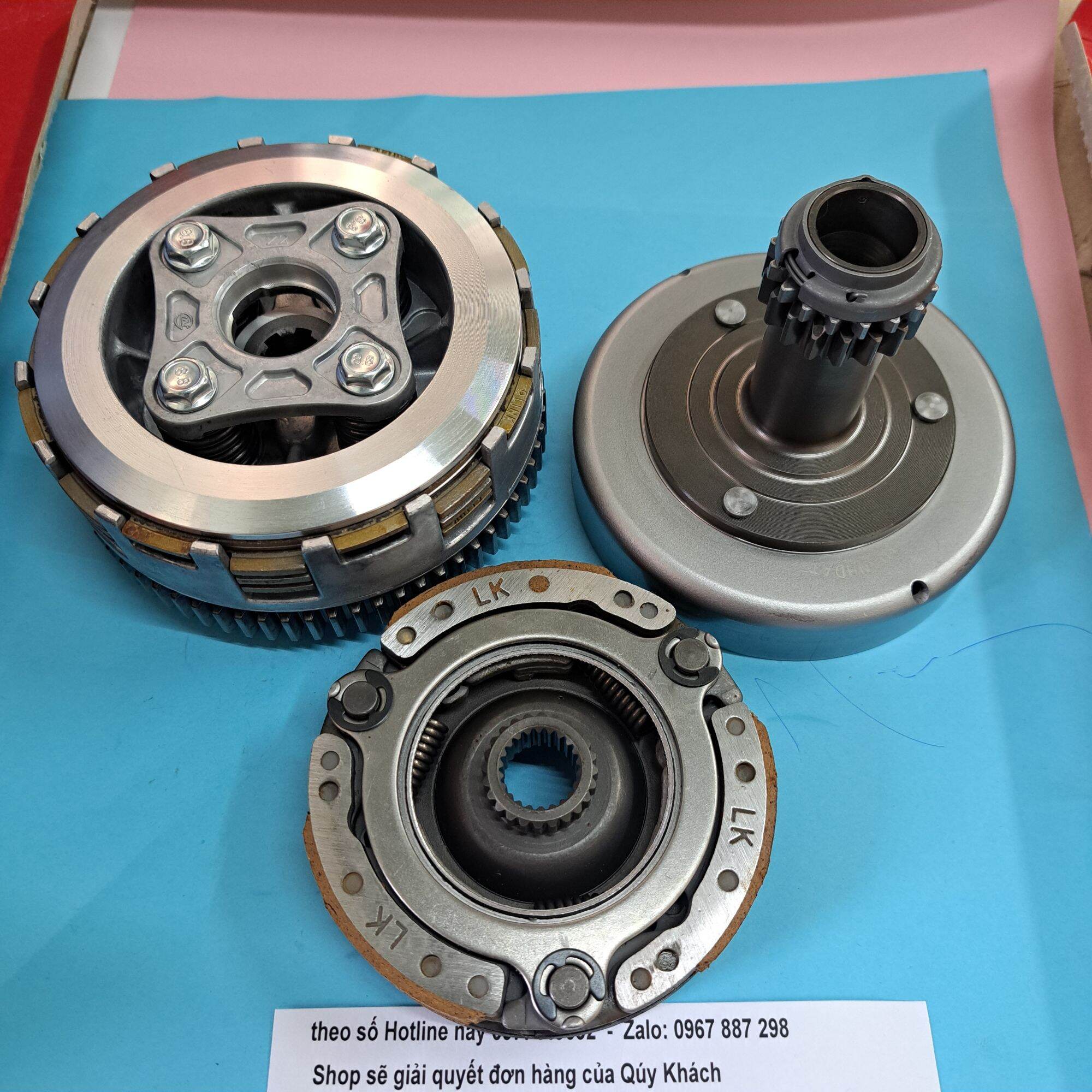 Bộ ly hơp C110 (Full Bộ côn / Bộ nồi)