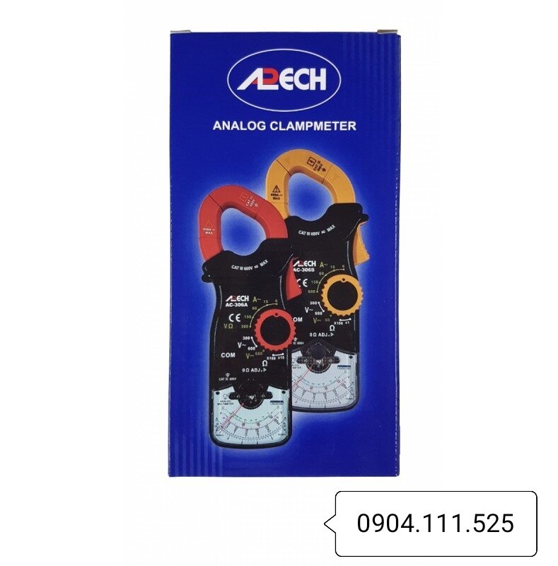 [HCM]Ampe kìm đo dòng AC APECH AC-306B (600A)