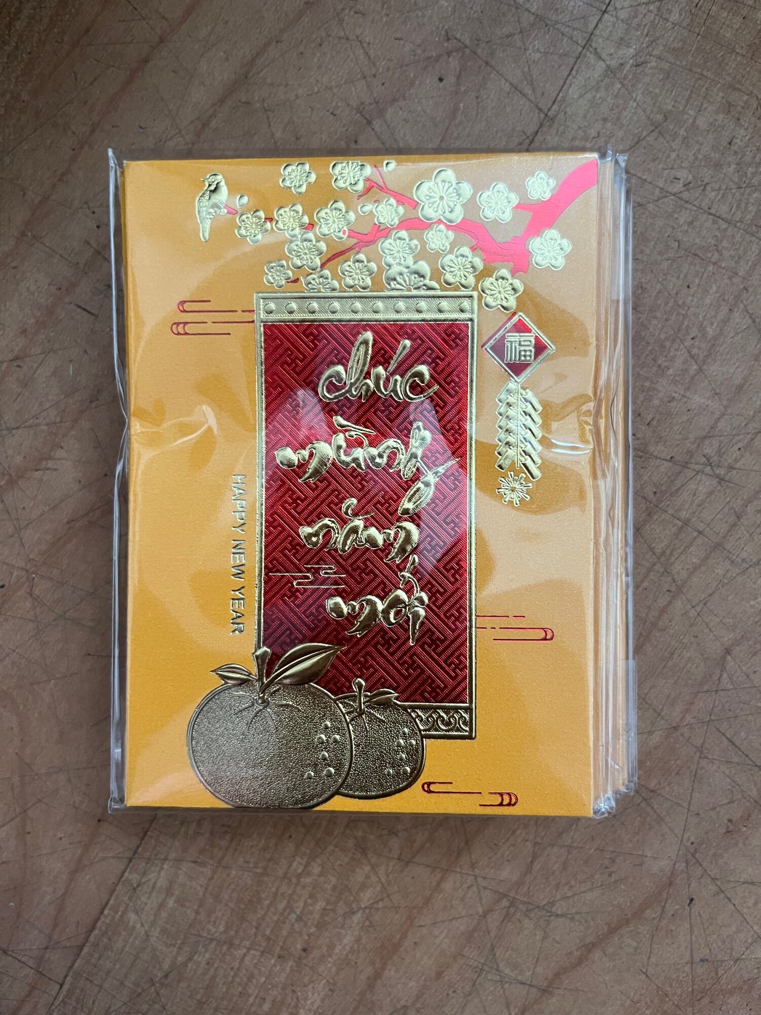 [HCM]Bao lì xì 1 xấp 6 cái (combo 10 xấp 60 cái)