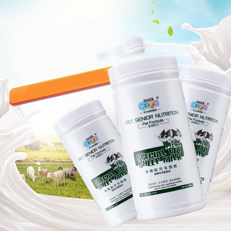 Sữa bột dinh dưỡng cho chó mèo chzk - 400g