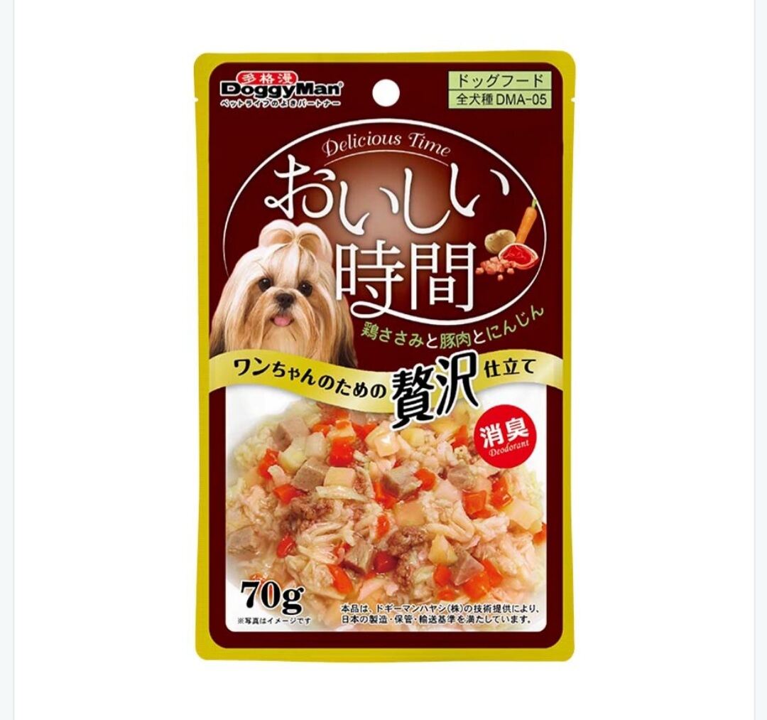 Pate Doggyman Thịt Gà, Thịt Heo & Rau Củ 70g