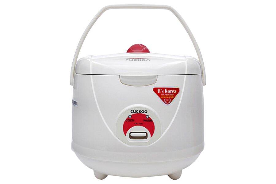 Nồi cơm điện Cuckoo CR1021 đỏ/trắng 1.8L