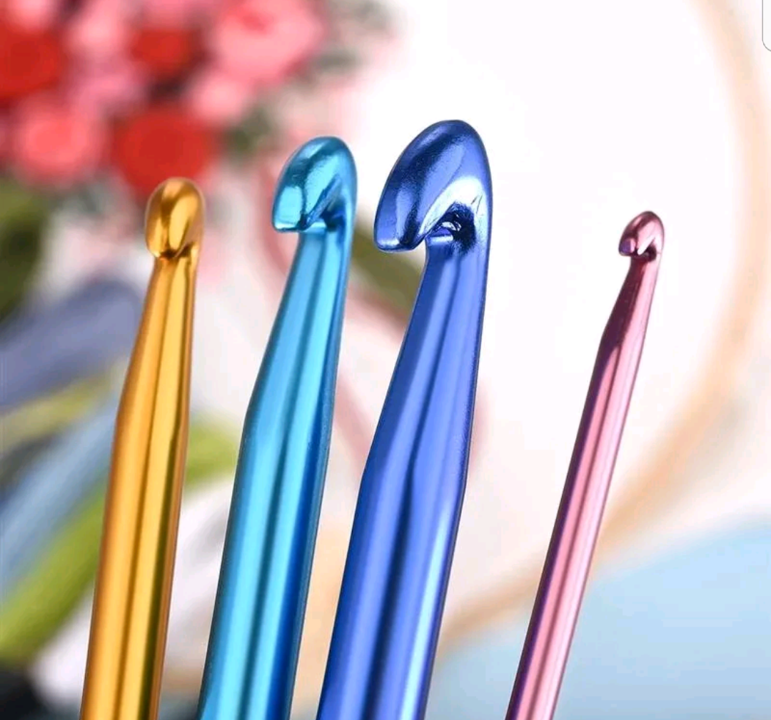 #setcombo bộ kim móc len 12 cây size từ 2mm đến 8mm