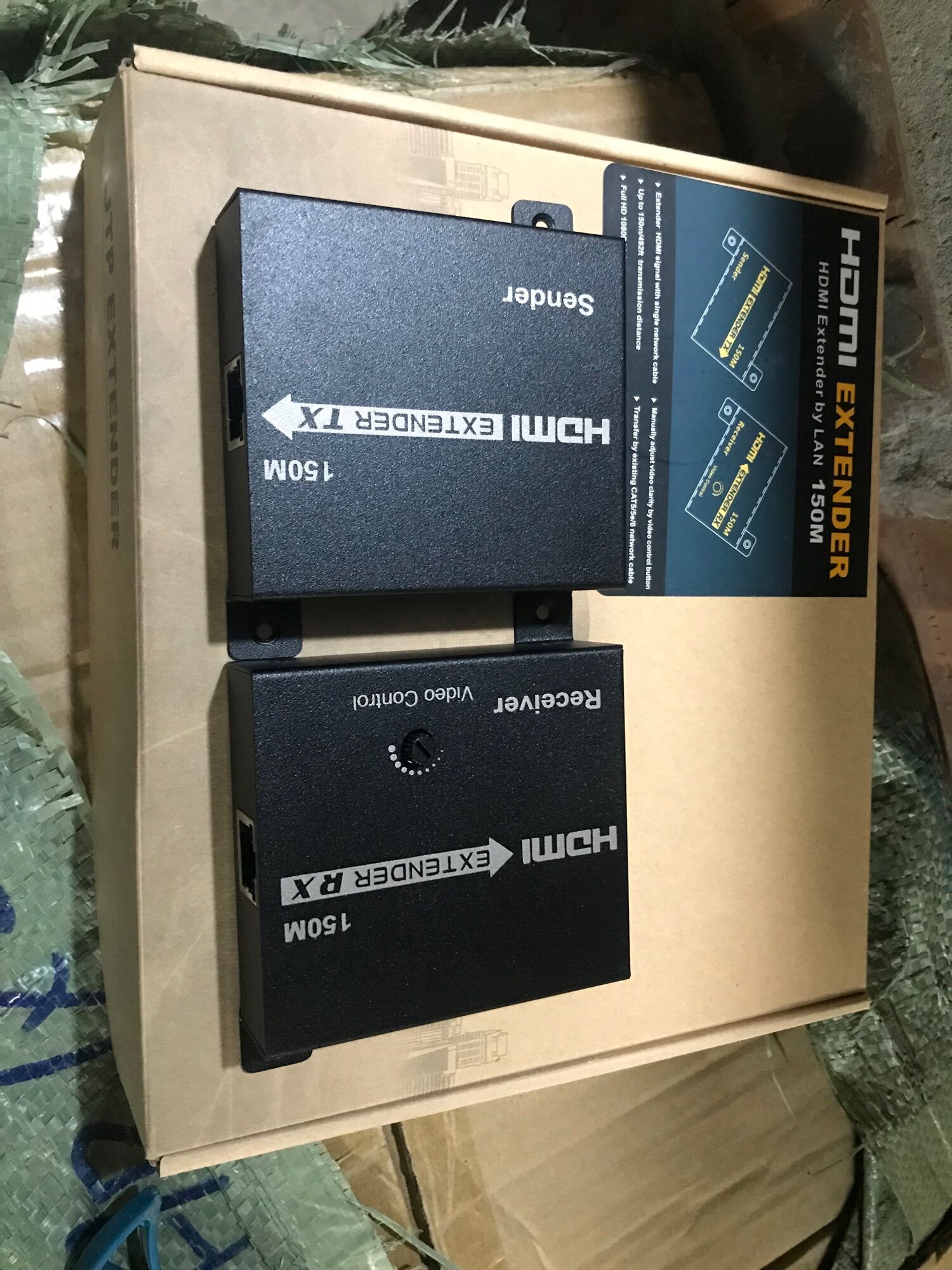 Hdmi to lan 30m,60m,150m kéo dài hdmi qua dây mạng 30m,60m,150m