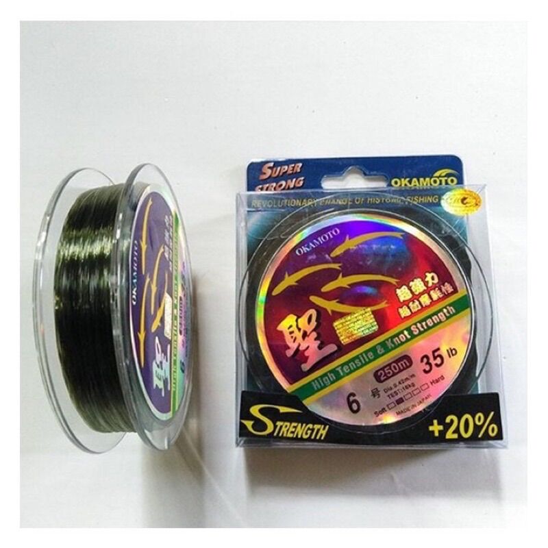 Cước câu okamoto 4 con cá